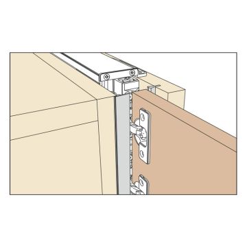 SALICE - Exedra Cover strip Black VE55KIT0202