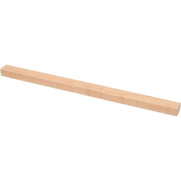 Wooden bar 'Mix' Maple Clear lacquered 220 mm