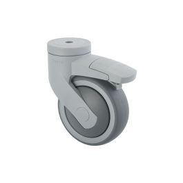 Swivel Caster Levina O 100 Grey With Brake Thuresson
