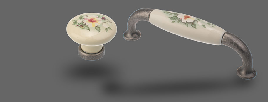Handles and Knobs made of Porcelain Handles and Knobs made of Porcelain